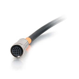 C2G 50ft RapidRun coaxial cable 15.24 m Black
