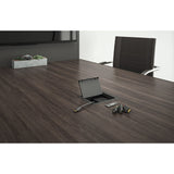 C2G Retractable Table Box Mount 4K HDMI® Adapter Ring with Color Coded Mini DisplayPort™, DisplayPort, and USB-C®