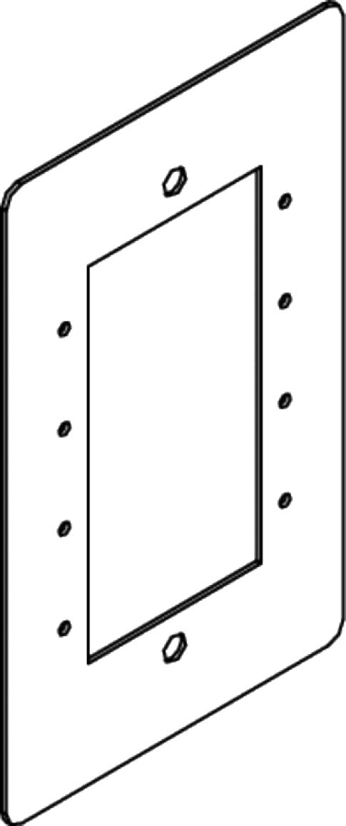 WIREMOLD RFB119-MAAP wall plate/switch cover