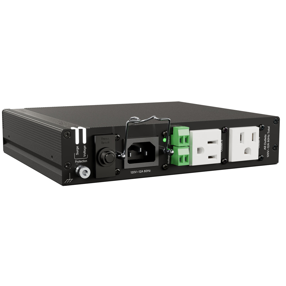 Middle Atlantic PDX-615C-SP power distribution unit (PDU) 6 AC outlet(s) 0U Black, White