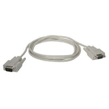 C2G 15ft (4.6m) DB9 M/F Serial RS232 Extension Cable - Beige