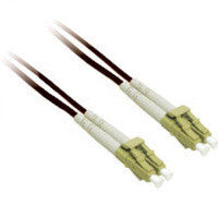 C2G 1m LC/LC Duplex 9/125 Single-Mode Fiber Patch Cable InfiniBand/fibre optic cable Black