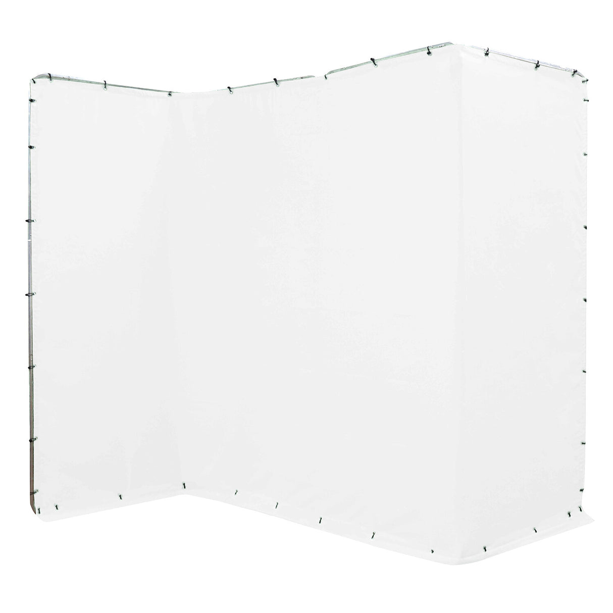 ikan BD-13F-WHT photo backdrop Aluminium, Polyester Monochromatic White