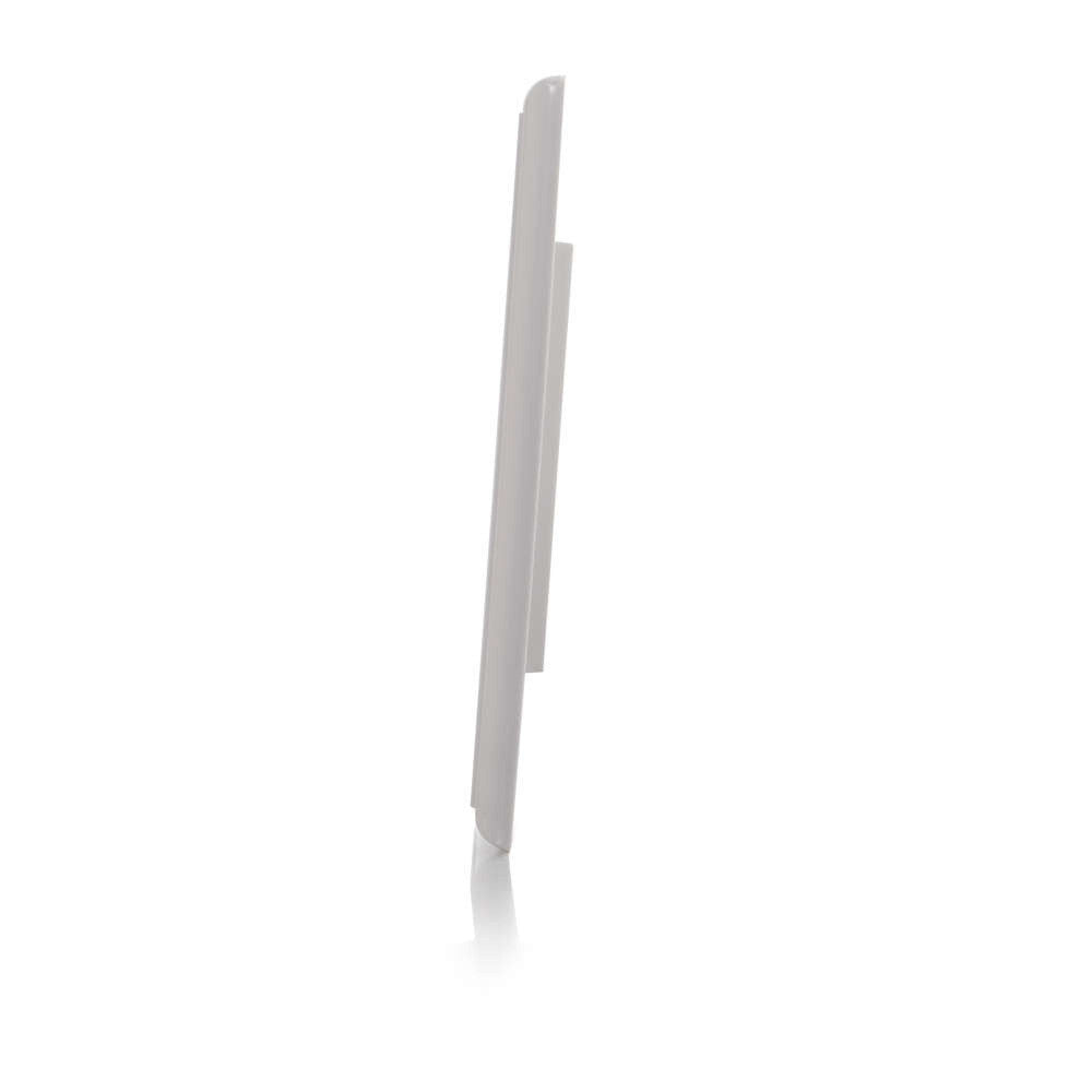 C2G Two Port Keystone Single Gang Wall Plate - White