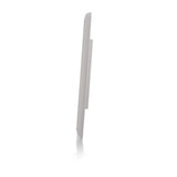 C2G Two Port Keystone Single Gang Wall Plate - White