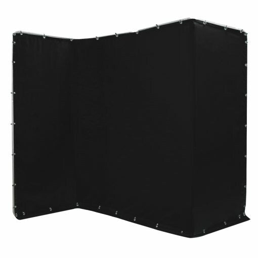 ikan BD-13F-BLK photo backdrop Aluminium, Polyester Monochromatic Black