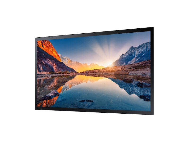 Samsung QM32R-T Digital signage flat panel 81.3 cm (32") LED Wi-Fi 400 cd/m² Full HD Black Touchscreen Tizen 4.0