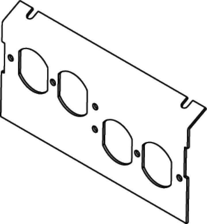 WIREMOLD P8104-2DP wall plate/switch cover