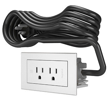WIREMOLD RD2RWH socket-outlet Type B White