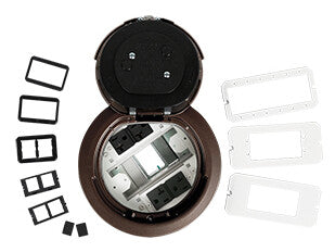 WIREMOLD 6ATC2PBZ outlet box No Bronze