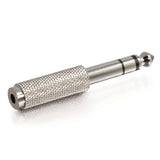 C2G 6.3mm (1/4in) Stereo Male to 3.5mm Stereo Female Adapter