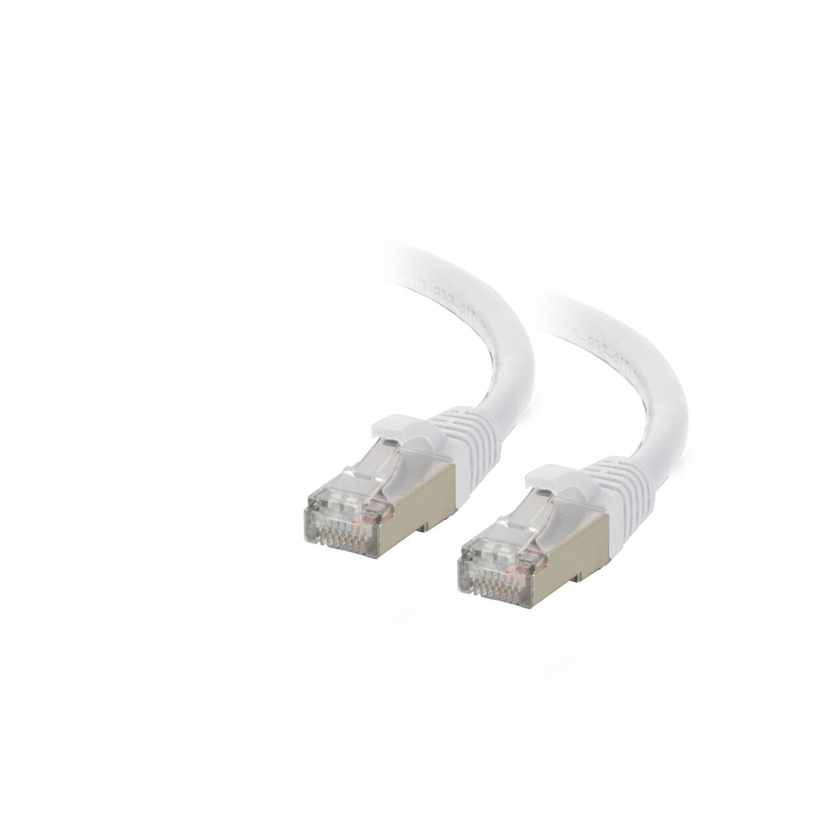 C2G 25ft (7.6m) Cat6A Snagless Shielded (STP) Ethernet Network Patch Cable - White
