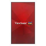 Viewsonic CDE6531 Signage Display Digital signage flat panel 165.1 cm (65") Wi-Fi 500 cd/m² 4K Ultra HD Black Built-in processor Android 14 24/7
