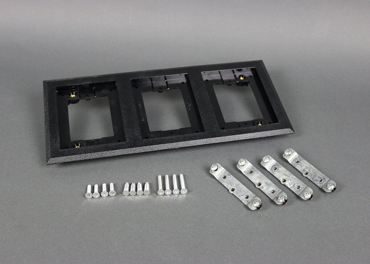 WIREMOLD 837PCC-BRN wall plate/switch cover Black