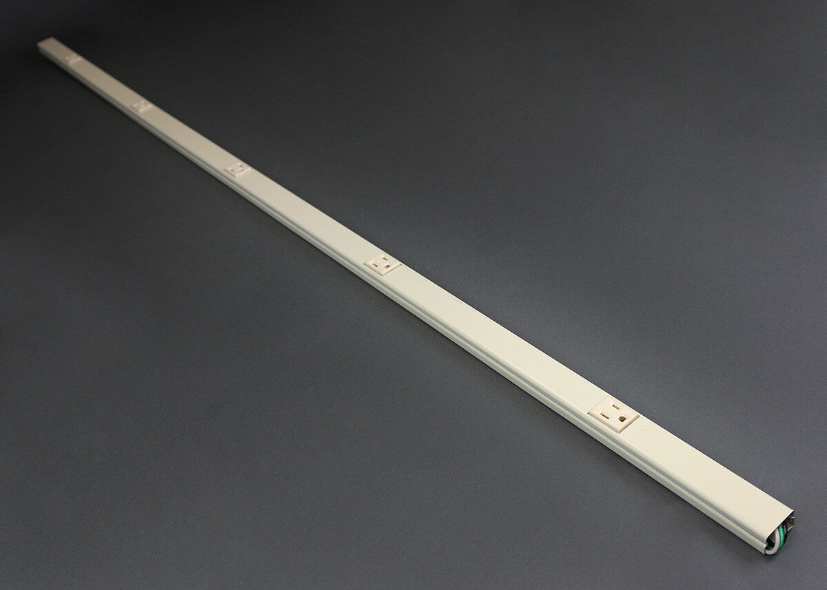 WIREMOLD V20GBA512 power extension 5 AC outlet(s) Ivory