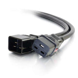 C2G 10366 power cable Black 1.83 m C20 coupler C19 coupler