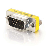 C2G HD15 VGA M/M Mini Gender Changer (Coupler)