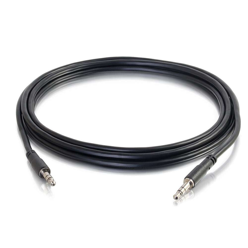 C2G 6 ft Slim Aux 3.5mm Audio Cable - M/M