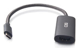 C2G C2G54550 video cable adapter 0.25 m USB Type-C HDMI Black