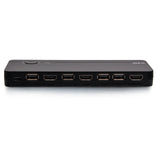 C2G USB-C®/HDMI® 3-Input Combo to HDMI 1-Output KVM with Power Delivery - 4K 60Hz
