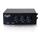 C2G 8 Ohm 50W Audio Amplifier - Plenum Rated (TAA Compliant)