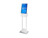 Samsung LH24KMC3BGCXZC Signage Display Kiosk design 61 cm (24") LED 250 cd/m² Full HD White Touchscreen Built-in processor Windows 10 IoT Enterprise