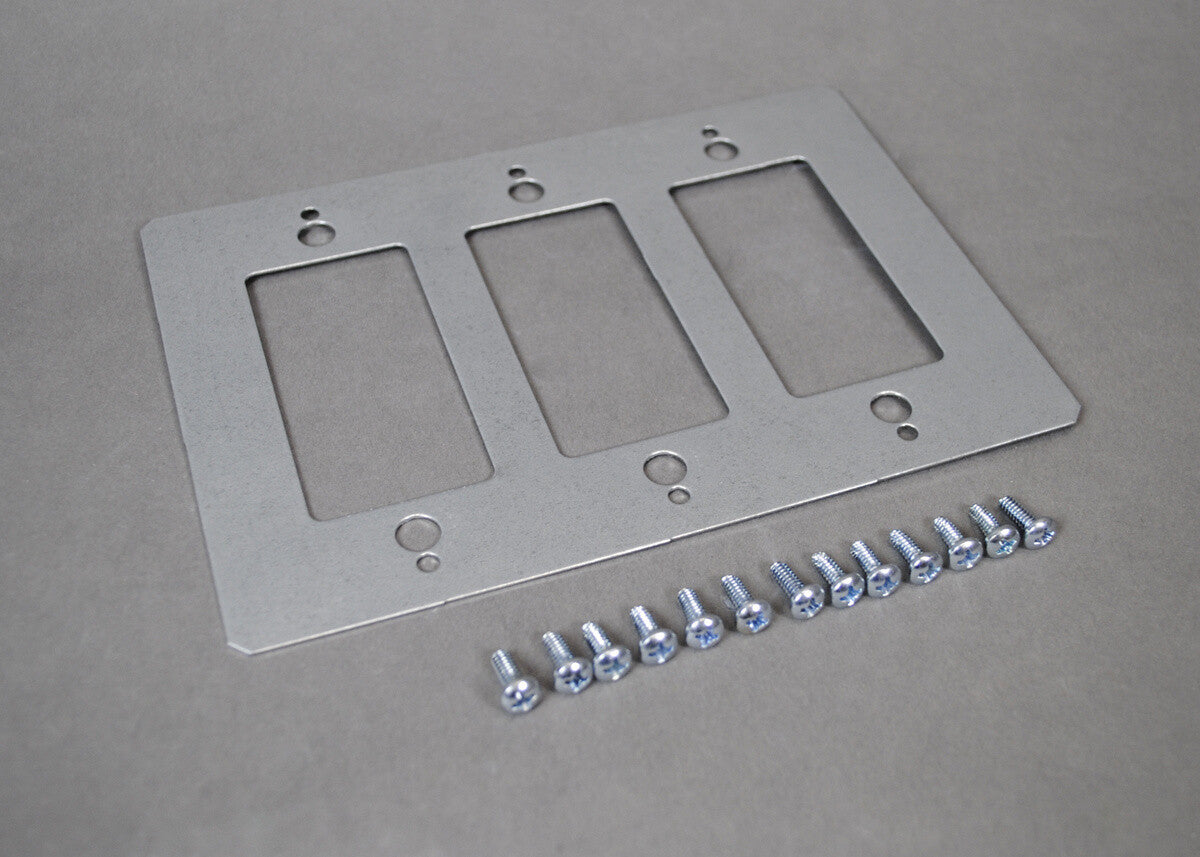 WIREMOLD RFB119-3GFI wall plate/switch cover Silver