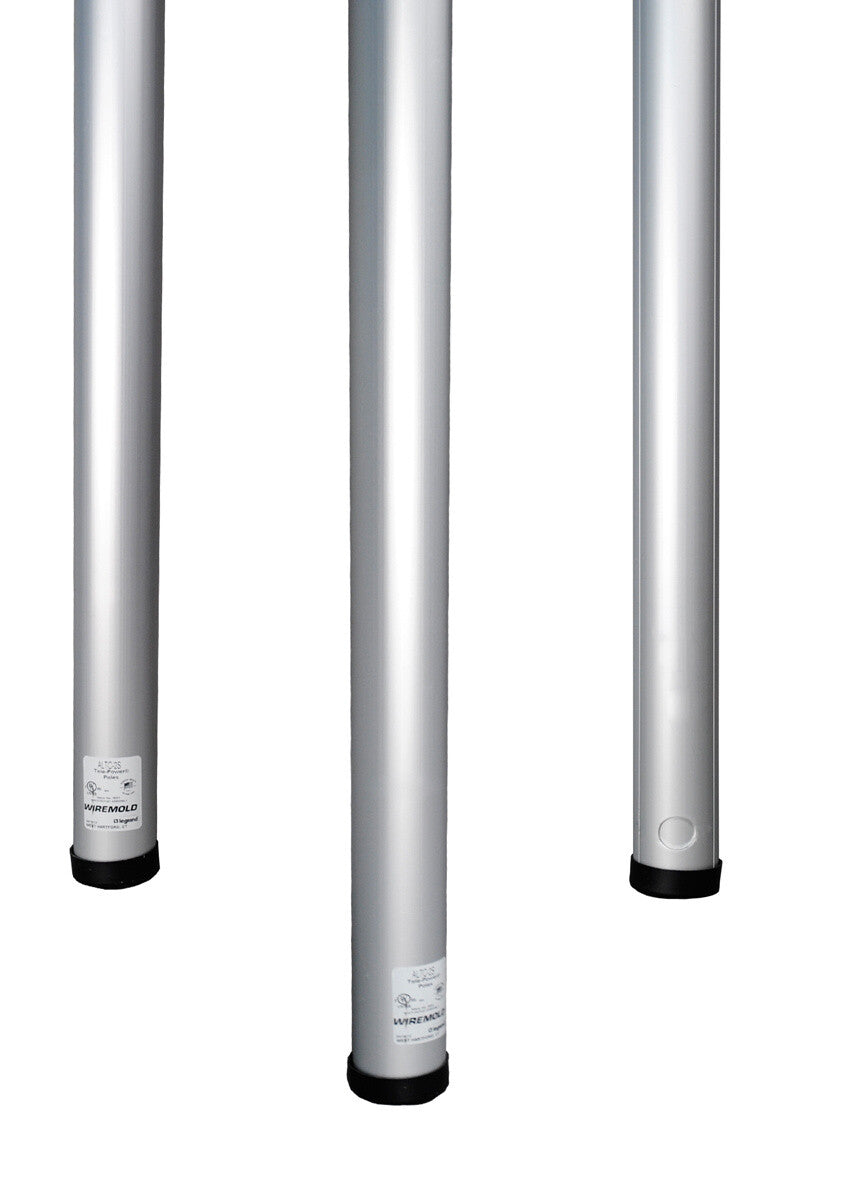 WIREMOLD ALTC-2S cable organizer Pole/Wall Cable duct Silver 1 pc(s)