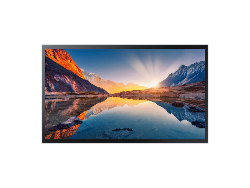 Samsung QM32R-T Digital signage flat panel 81.3 cm (32") LED Wi-Fi 400 cd/m² Full HD Black Touchscreen Tizen 4.0