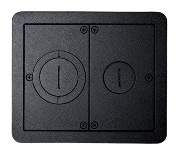 WIREMOLD FPFFTCBK socket-outlet Black