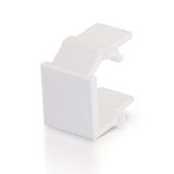 C2G Snap-In Blank Keystone Insert Module - White