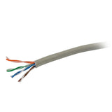 C2G 1000ft (304.8m) Cat6 Bulk Unshielded UTP Ethernet Network Cable with Stranded Conductors In-Wall CM-Rated - Gray