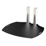 Premier Mounts 7170-1004-10 multimedia cart/stand Black, Silver Multimedia stand