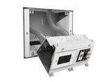 WIREMOLD EFSB4 outlet box Silver, White