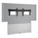 Middle Atlantic Products FM-DS-6675FW-ED8W TV mount 2.16 m (85") Grey, Silver, White