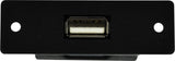 FSR IPS-D715S-BLK socket-outlet USB A Black