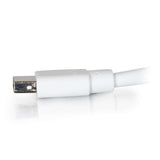 C2G 10ft (3m) Mini DisplayPortTM Cable 4K 30Hz - White
