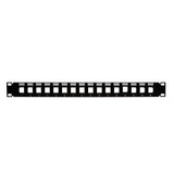 C2G 16-Port Blank Keystone/Multimedia Patch Panel