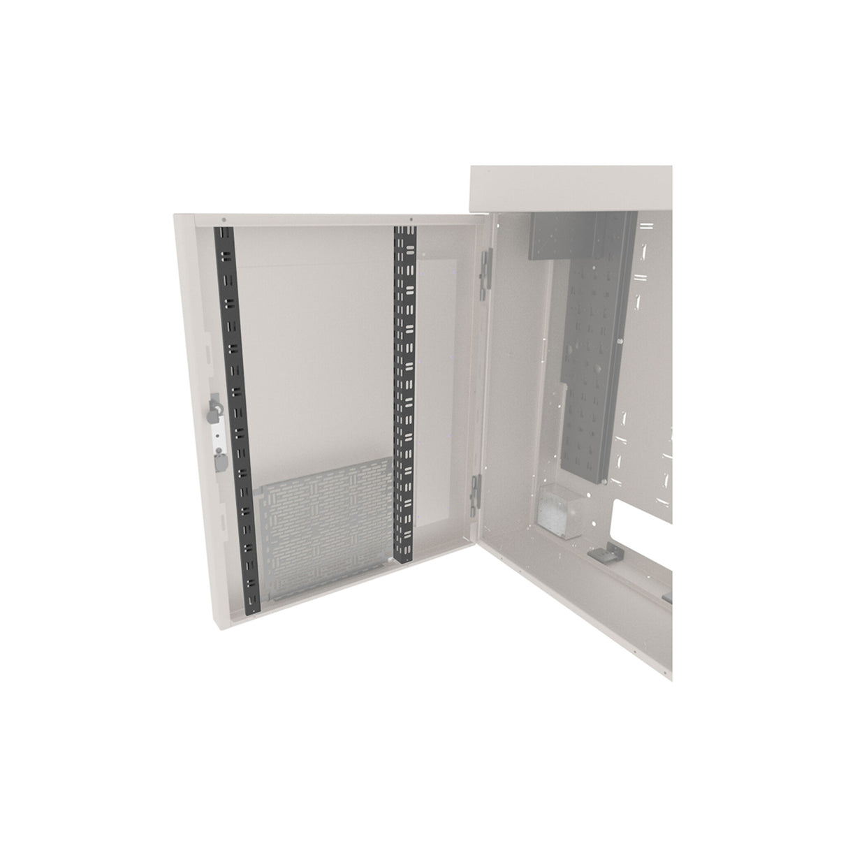 Middle Atlantic Lever Lock Front Door Kit for VWM Series, fits 36 Inch Solid or 42 Inch Split Door