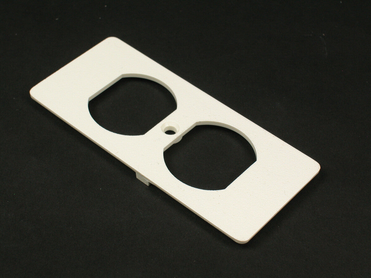 WIREMOLD 5507D-WH cable trunking system accessory Faceplate