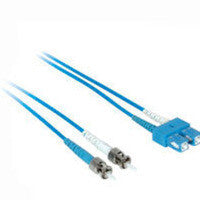 C2G 2m ST/SC Duplex 50/125 Multimode Fiber Patch InfiniBand/fibre optic cable Blue
