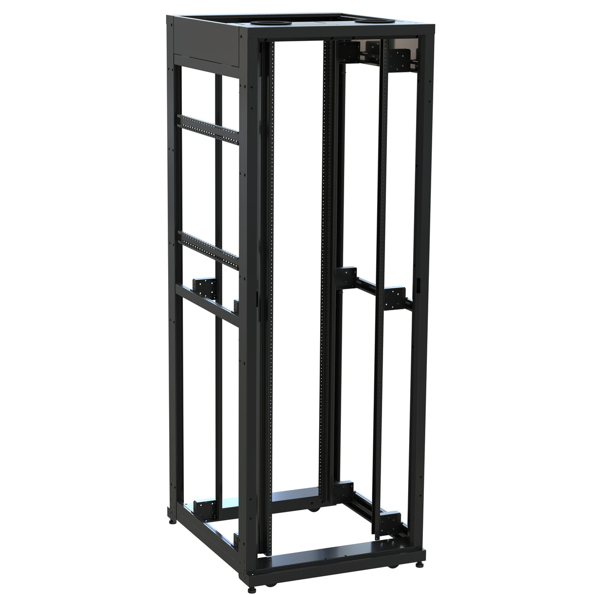 Middle Atlantic 45 RU SNE Series Rack Frame, 36 Inches Deep, 30 Inches Wide with 10-32 Rackrail