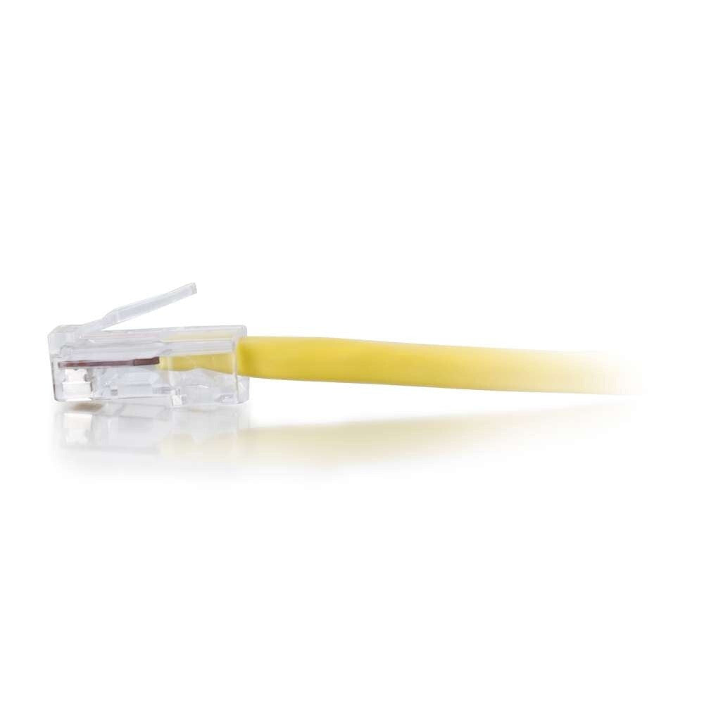C2G 25ft (7.6m) Cat6 Non-Booted Unshielded UTP Ethernet Network Patch Cable - Yellow