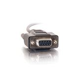 C2G 10ft (3m) DB9 F/F Serial RS232 Cable - Black