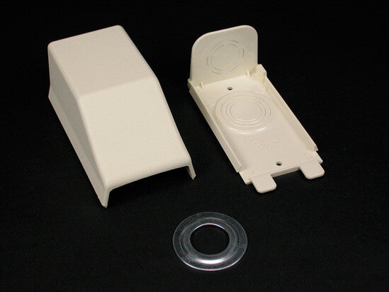 WIREMOLD 2310A 2300 Entrance End Fitting in Ivory