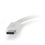 C2G USB-C® To DVI-D Video Adapter Converter - White - LIMITED AVAILABILITY