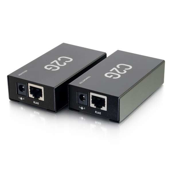 C2G 60180 AV extender AV transmitter & receiver Black