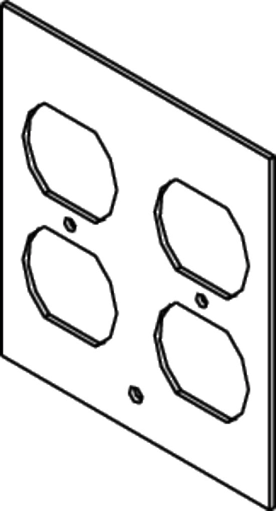 WIREMOLD DGT-2DP wall plate/switch cover