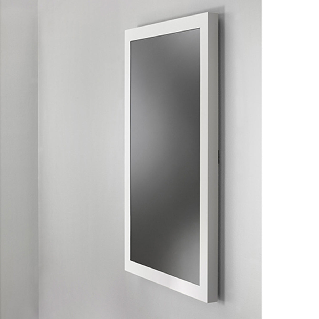 Chief ImpactTM On-Wall Kiosk with Protective Glass - Portrait 55 Inch White