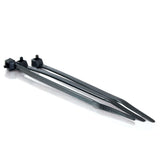 C2G 4in Cable Tie Multipack - 100 Pack - Black